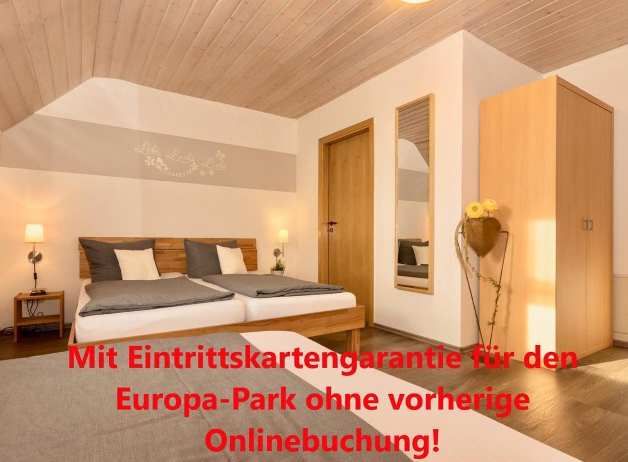 Hotel Gastehaus Gluck Wir Haben Immer Eintrittskarten Fur Den Europa-Park Fur Sie! Rust Exteriér fotografie